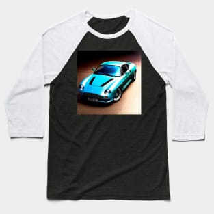 db5 Aston Sports Car Baseball T-Shirt